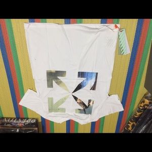 Off white Knight Painting T Shirt